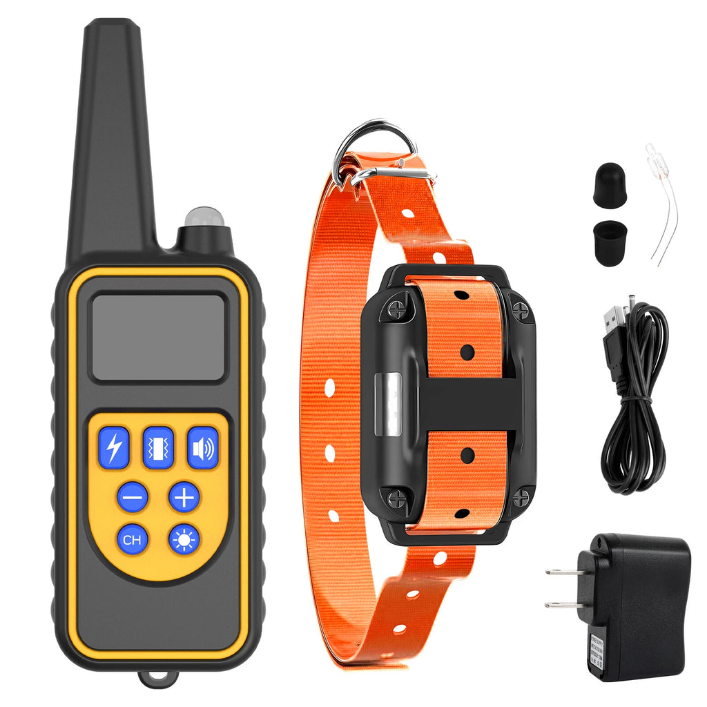 1/2/3 Pack Smart Dogs Training Bark Collar Anti Barking Rechargeable Waterproof