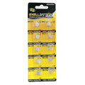 10pk Exell EB-L726 Alkaline 1.5V Watch Battery Compatible With AG2 LR726 396