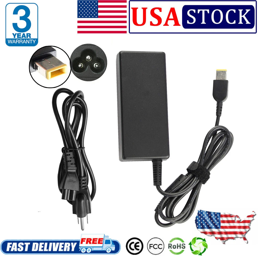 20V AC Adapter Charger For Lenovo Thinkpad 11e, Yoga 11e Chromebook Power Cord