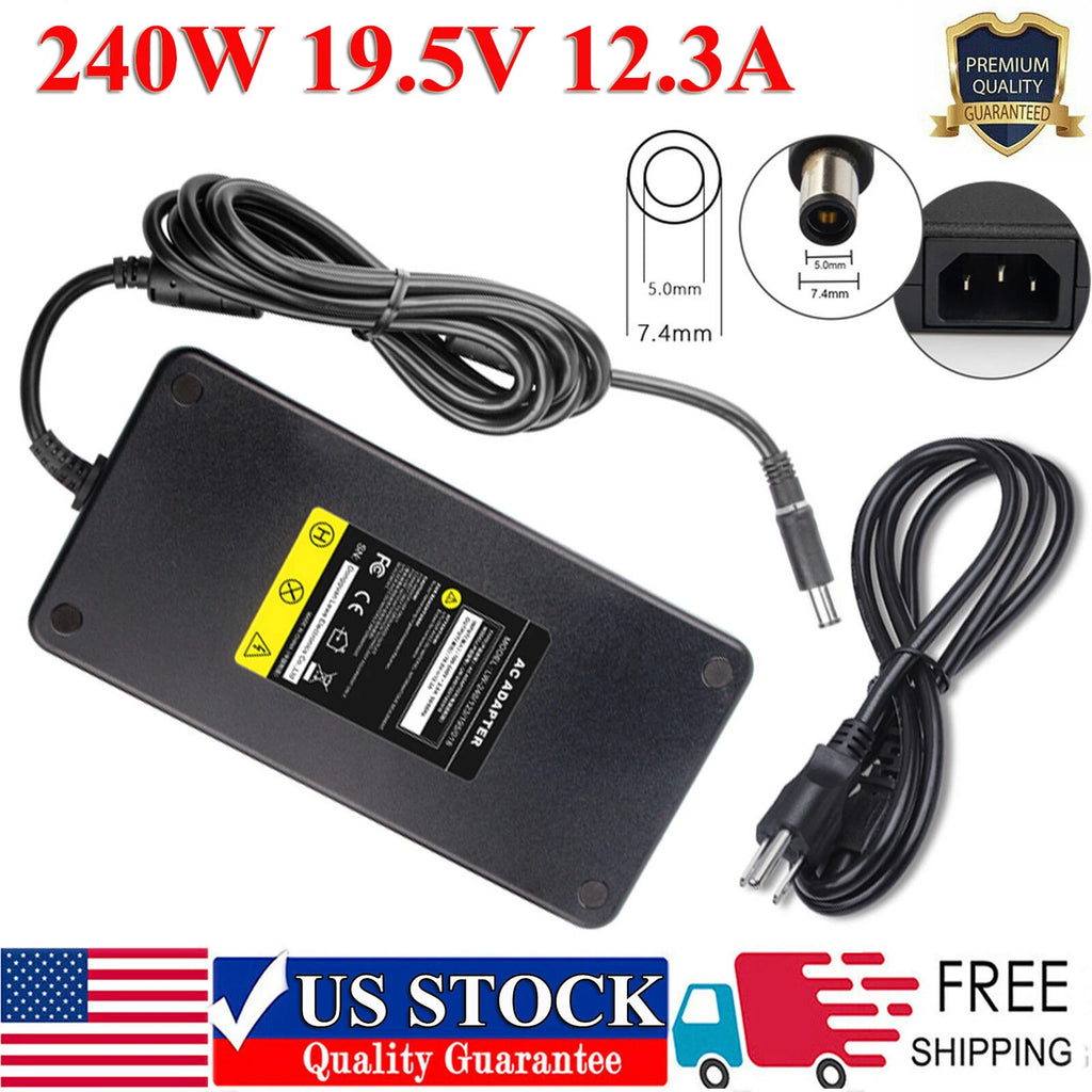 240W Adapter Charger For Dell Precision 7710 M6800 M6500 M6600 M4700 FWCRC XM3C3