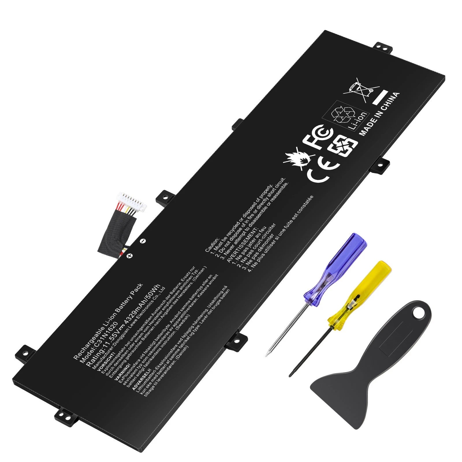 50Wh C31N1620 Battery For Asus Zenbook UX430 UX430UA UX430UN UX430UQ UX430UNR