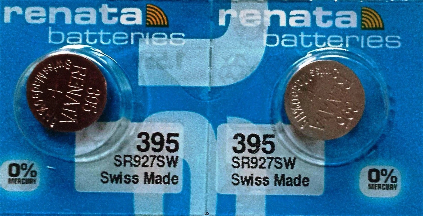 395 RENATA WATCH BATTERIES SR927SW New packaging Authorized Seller