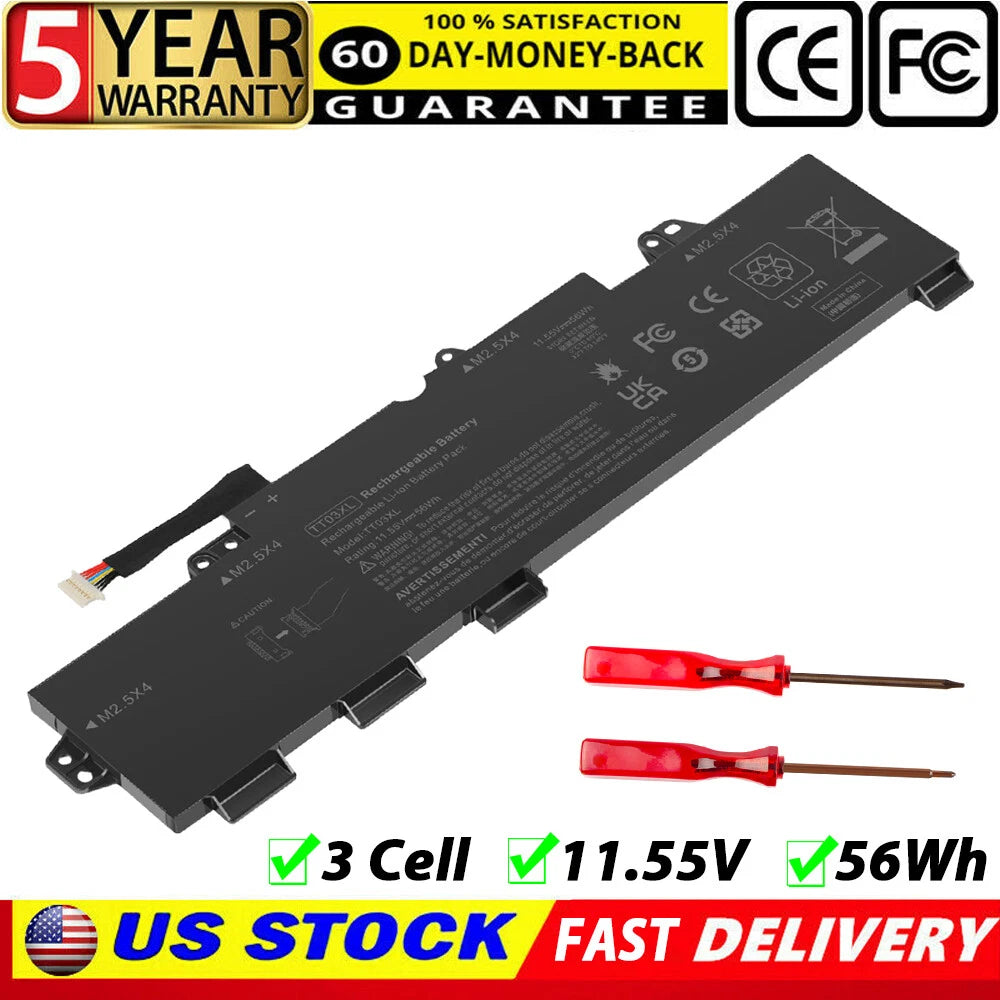 TT03XL Battery for HP EliteBook 850 G5 850 G6 ZBook 15U G5 G5-4215U G6 PC