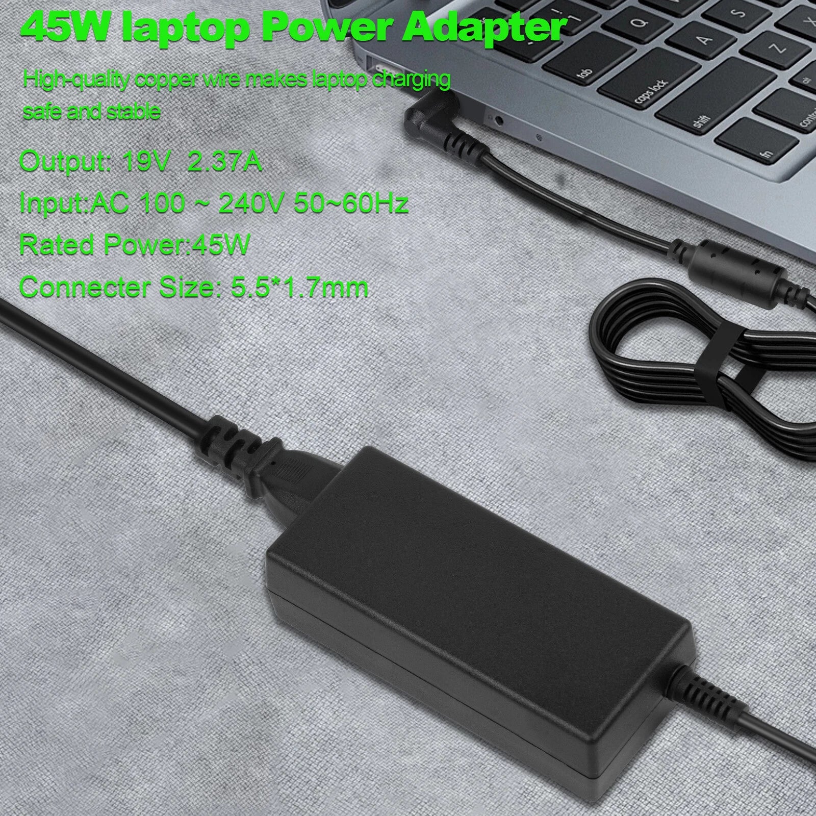 Adapter Charger For Acer Aspire V7 V3 R3 R7 S3 E1 M5 Series Laptop Power Supply