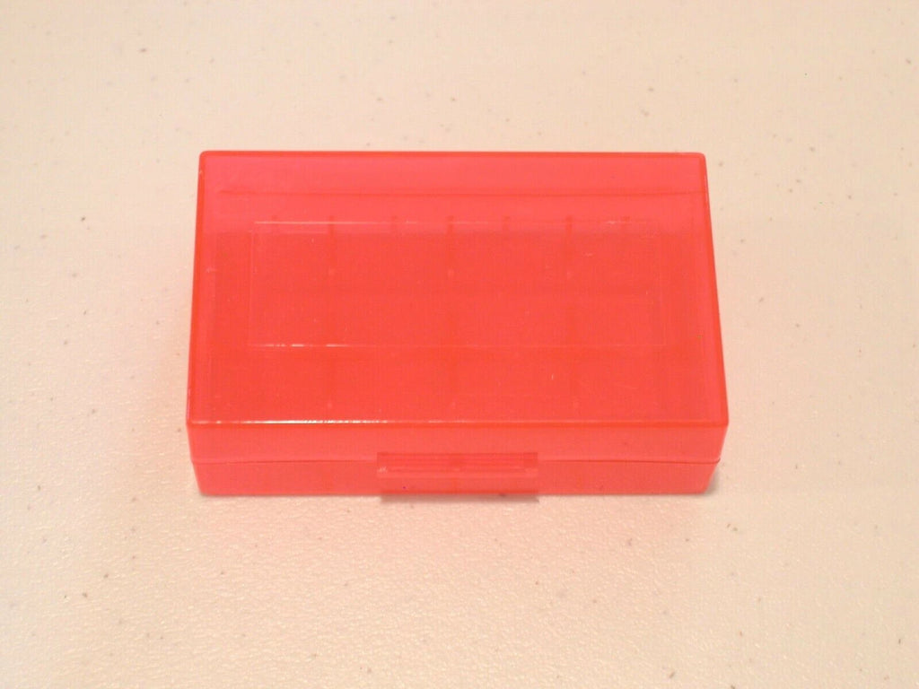 1 pc 20700 21700 PLASTIC STORAGE PROTECTIVE CASE HOLDER BOX BATTERY RED 2-bay