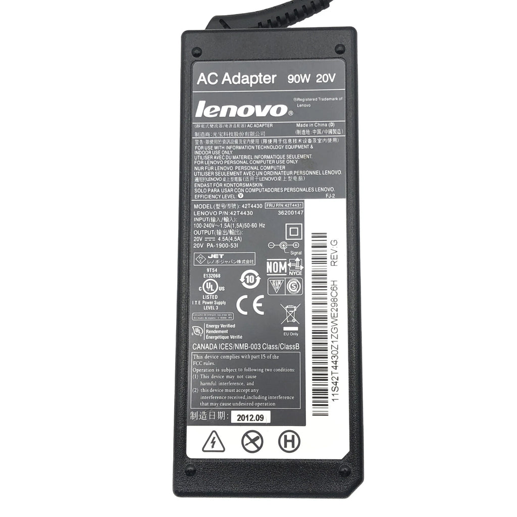 Open Box Lenovo 92P1153 92P1155 92P1157 92P1158 92P1159 Adapter 20V 4.5A 90W