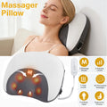 3-In-1 Neck Massager Pillow With Vibration Heating Traction Therapy Pain Relief
