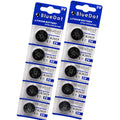 10 CR2025 CR 2025 BR 2025 DL2025 3 Volt Lithium Battery Button Cell USA US Ship