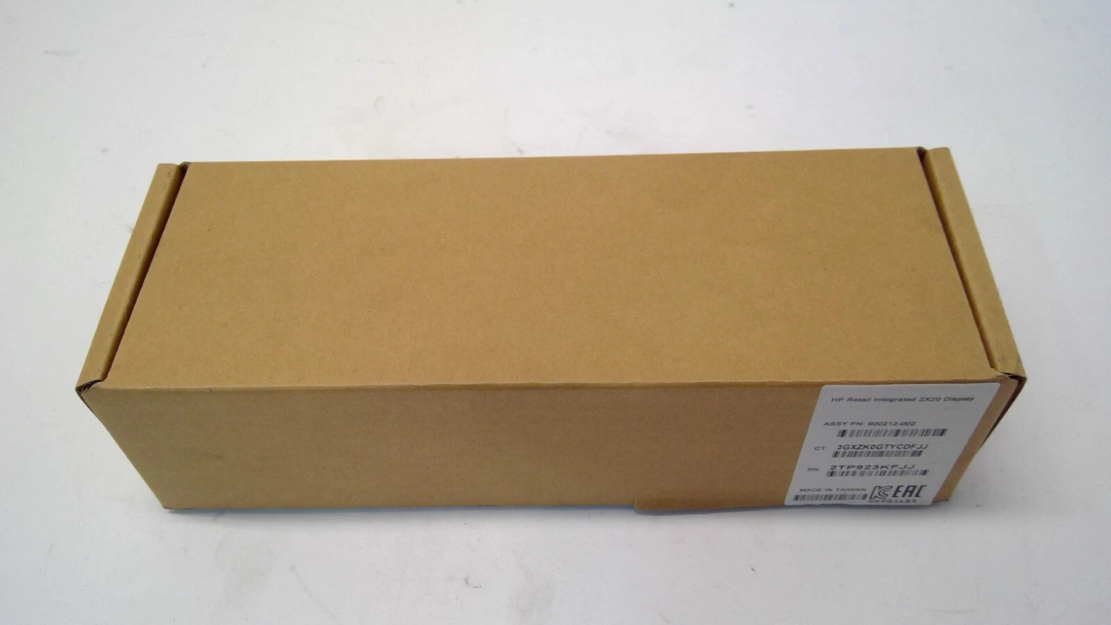 HP RP9 Retail Integrated 2x20 TOP MOUNT Display w/o Arm 900212-003 L37978-001