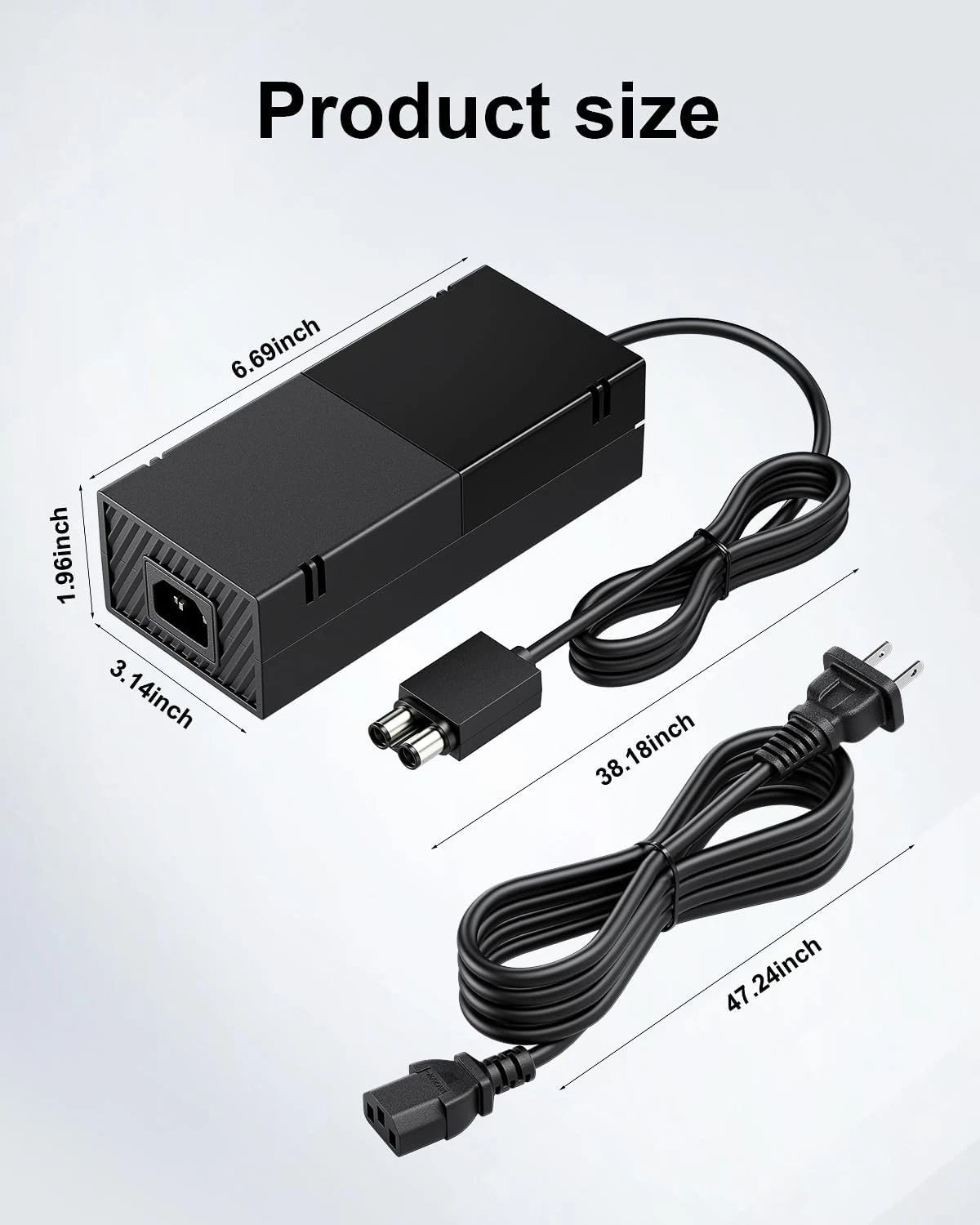 For Microsoft Xbox one Console Power Supply AC Adapter 135W 10.83A W/ Power Cord