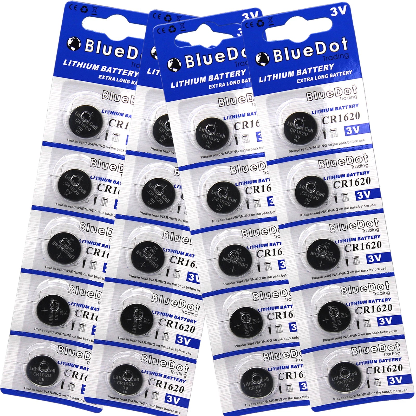 NEW 20 pcs Cr1620 / 5009LC / DL-1620 ~ Batteries 3V Guaranted Fast FREE Shipping
