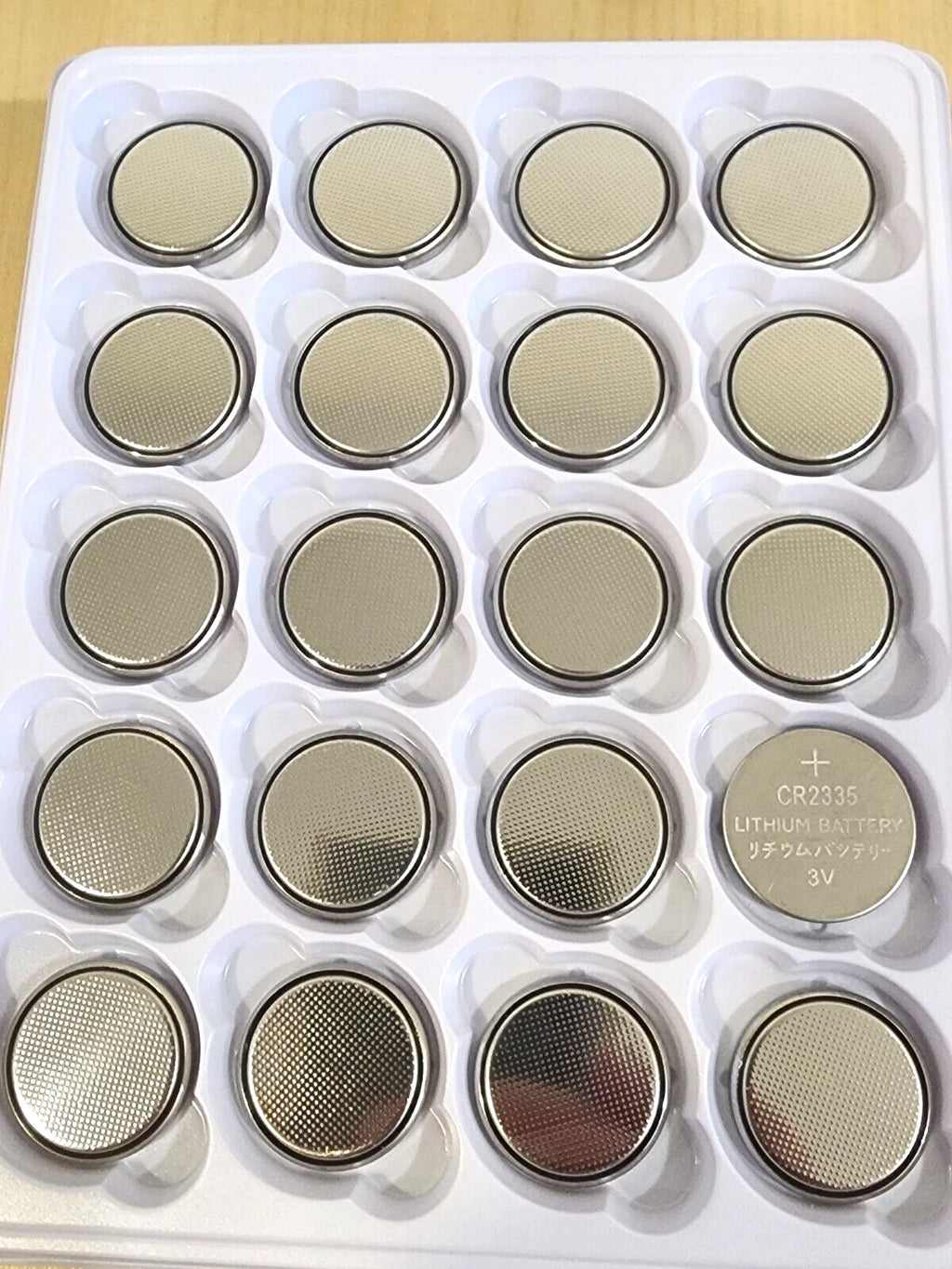20 PC NEW CR2335 2335 3v LITHIUM BATTERY MFD Aug. 2024