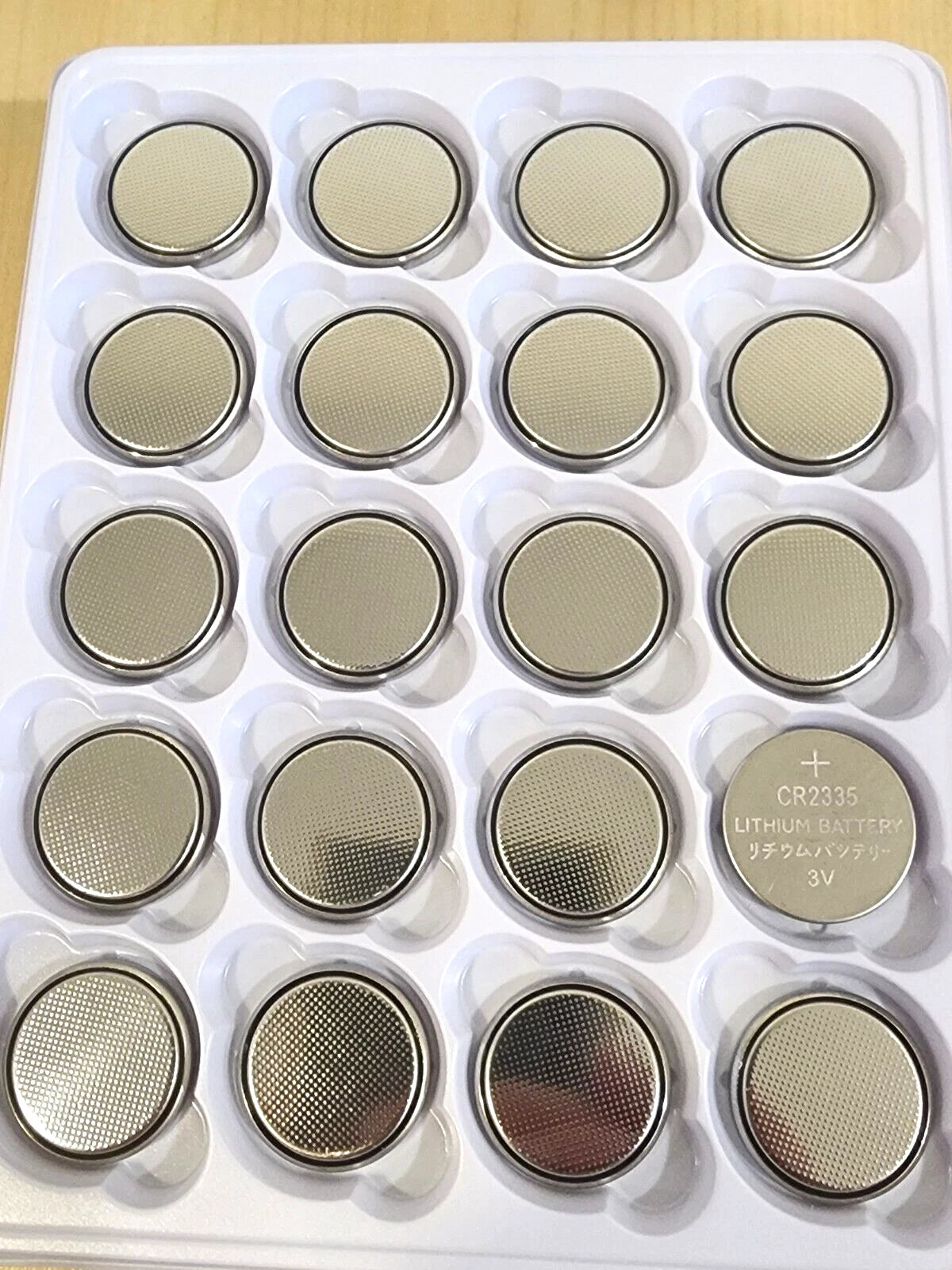 20 PC NEW CR2335 2335 3v LITHIUM BATTERY MFD Aug. 2024