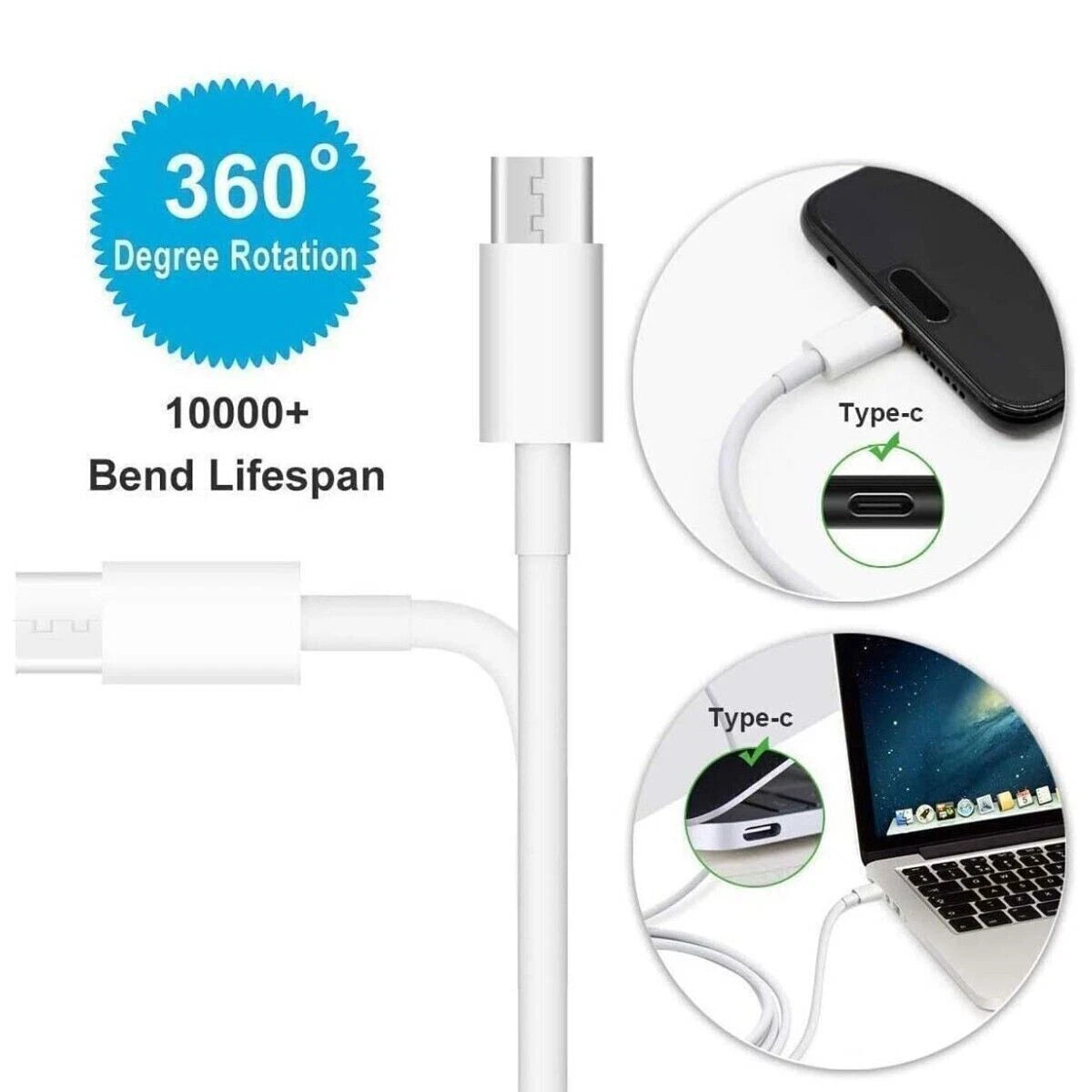 61W 87W 96W 140W USB-C PD Type C Power Adapter Charger For Apple MacBook Air/Pro