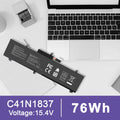 Battery C41N1837 For ASUS ROG Zephyrus GU502G GU502GV GA502DU GX502GV 76Wh
