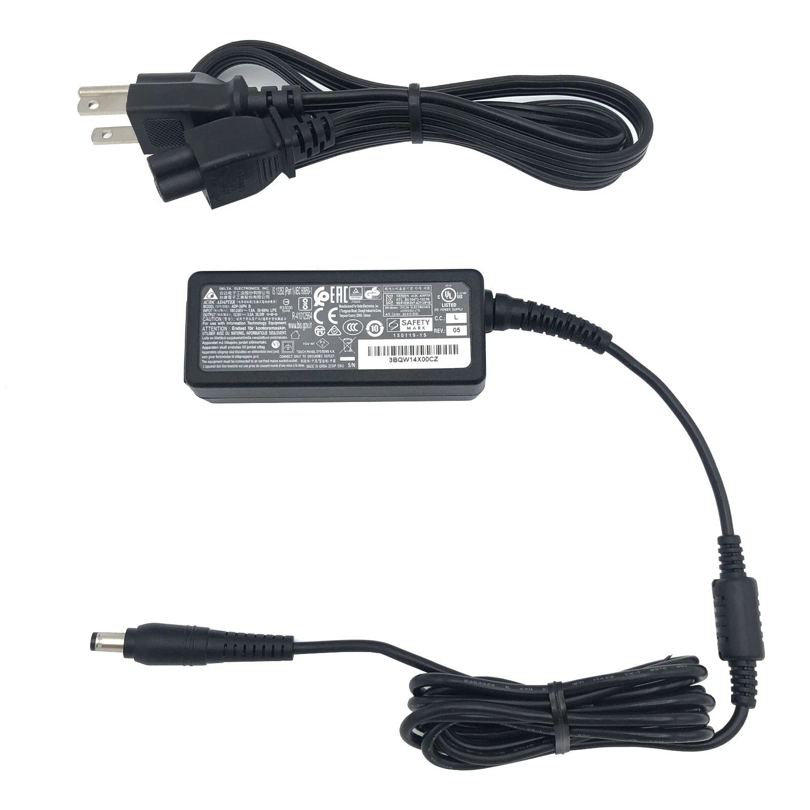 Open Box Original Delta 36W AC Power Adapter ADP-36PH B Charger 12V 3A