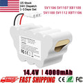 14.4V 4000mAh Battery for Shark XBT1106 Freestyle Navigator SV1107 XB1100 SV1106