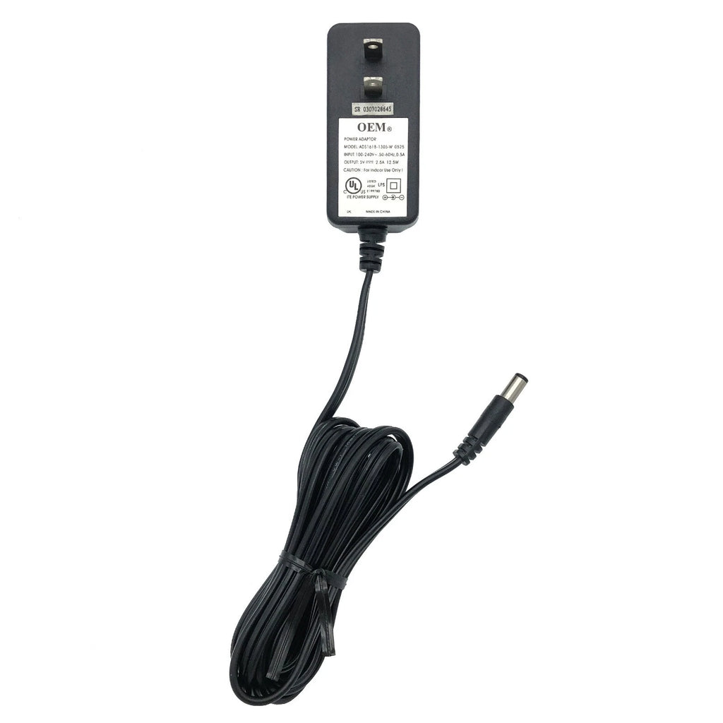 NEW Genuine OEM ADS1618-1305-W 0525 Wall Power Supply AC/DC Adapter 5V 2.5A