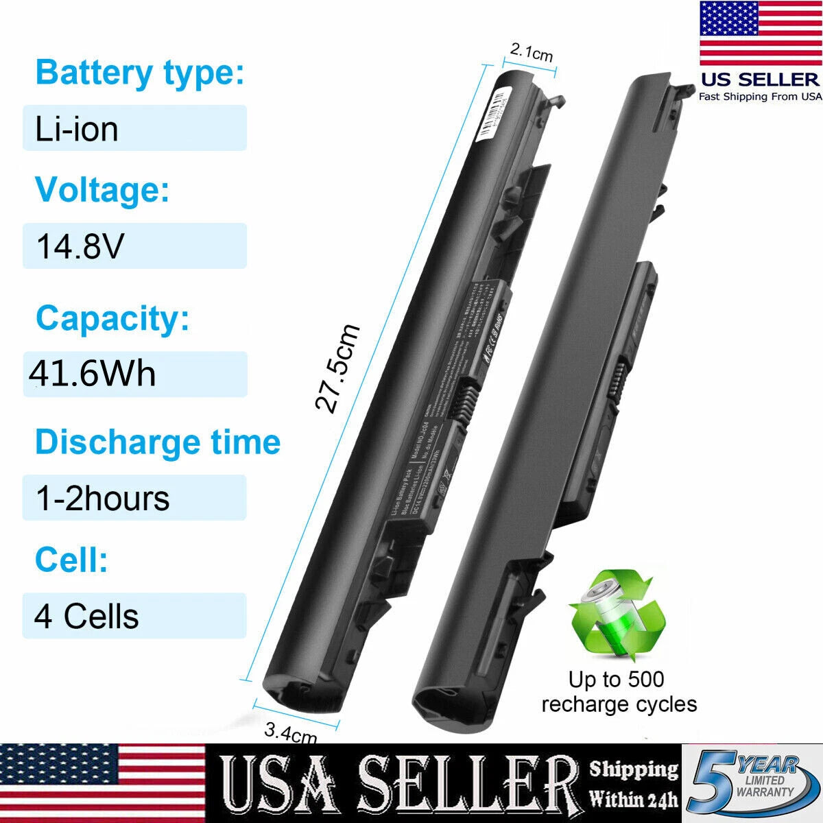 JC04 JC03 Battery for HP 15-BS 15-BW 17-BS 919700-850 HSTNN-PB6Y 919701-850