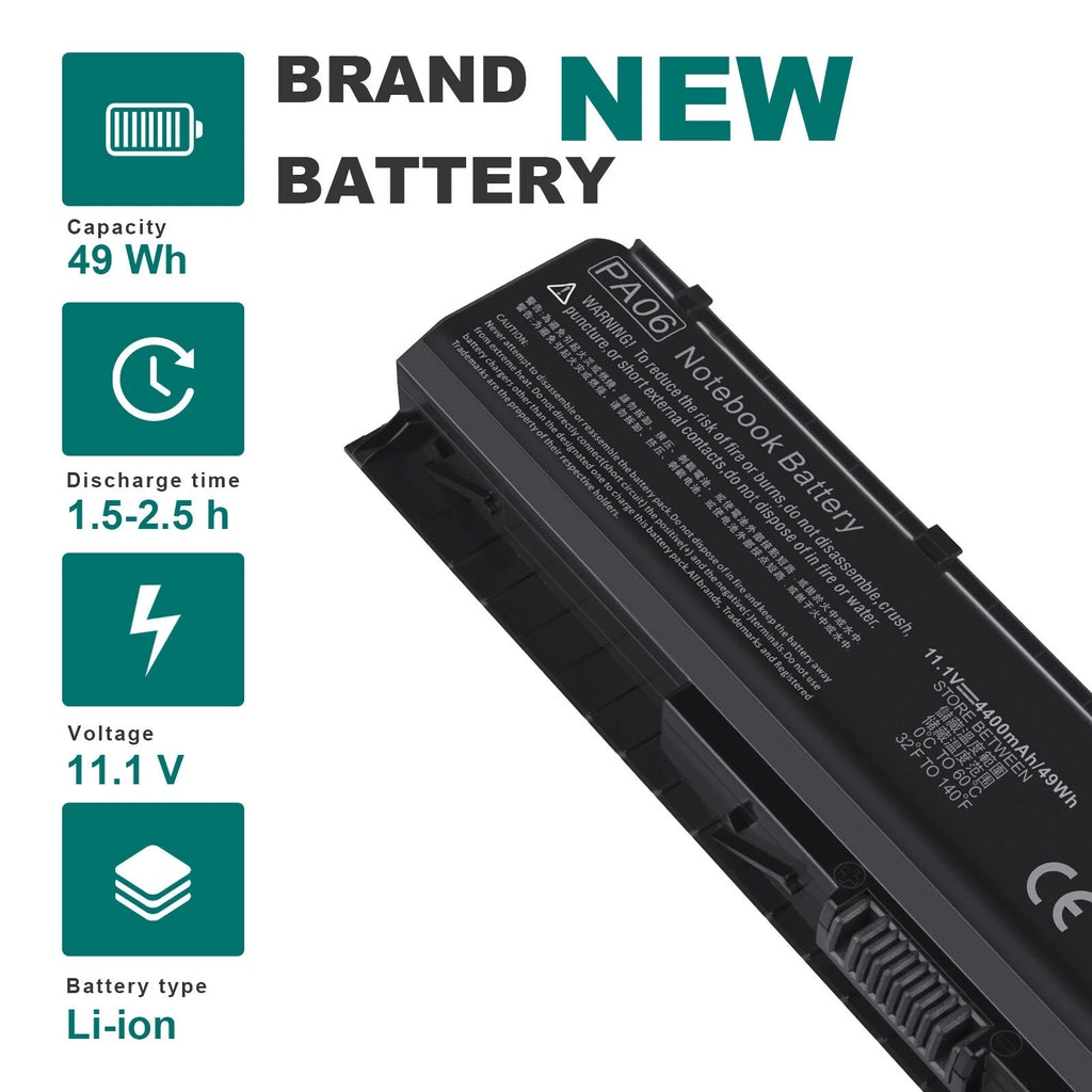 PA06 Battery for HP Omen 17-w000 17-ab 17t-ab00 Series 849911-850 TPN-Q174 NEW
