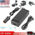 110V-240V AC Plug To 12V DC Car Cigarette Lighter Converter Socket Transformer