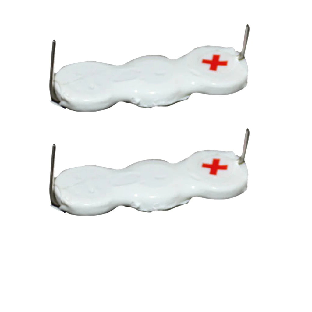 2pc 3V 15mAh NiMH PLC CPU Backup Battery Compatible With