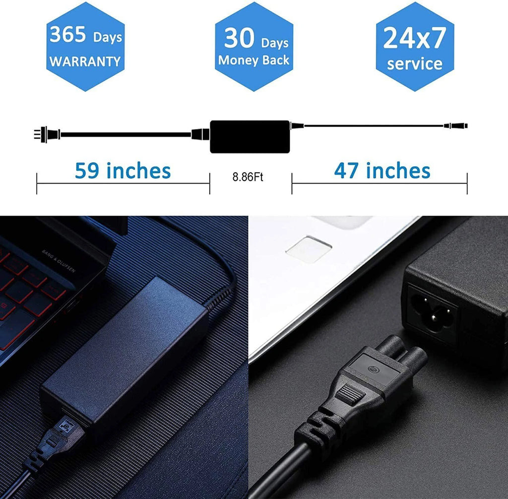 65W Blue Tip AC Adapter Charger for HP mt21 mt44 Mobile Thin Client 4.5mm*3.0mm