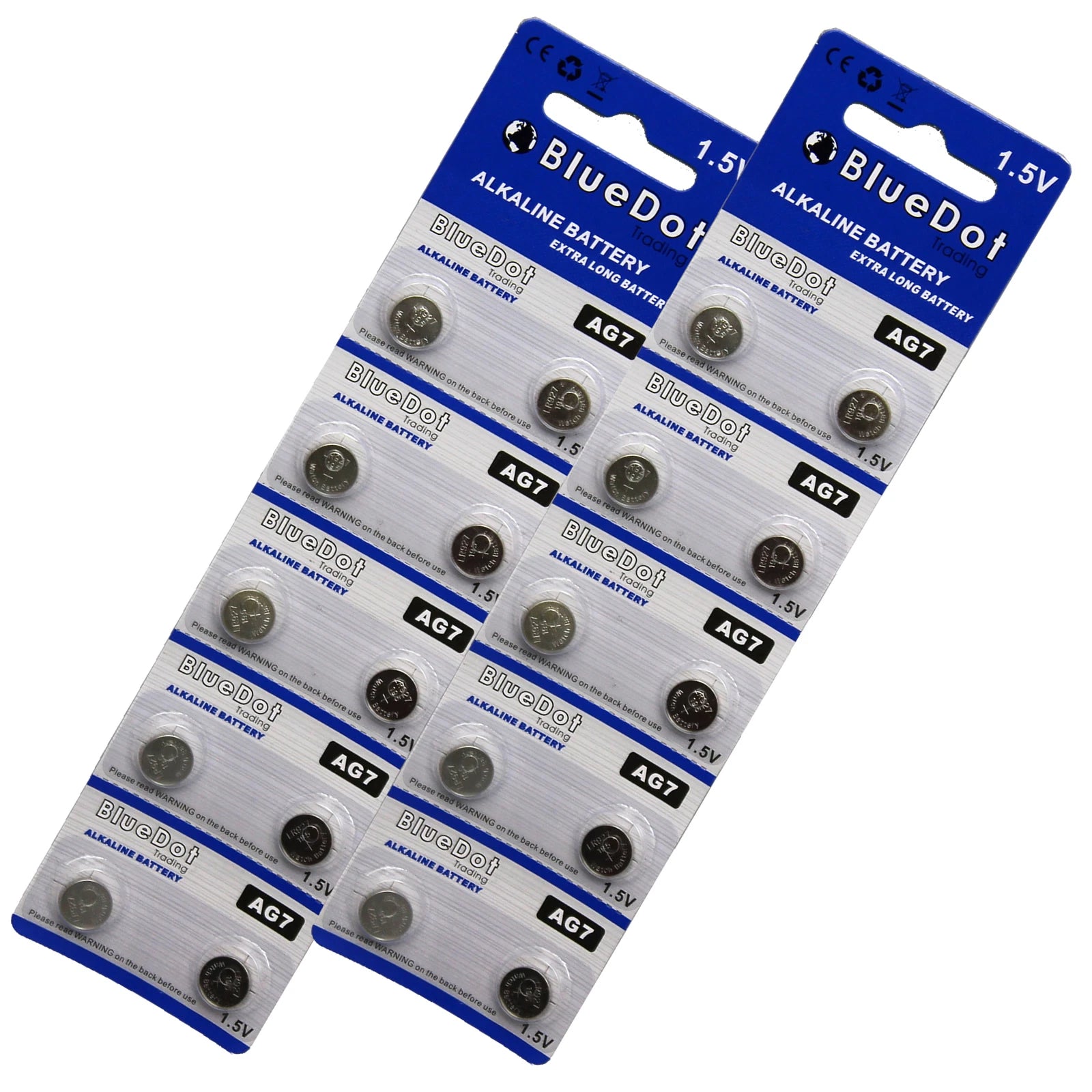 20pcs AG7 LR927 395 399 SR927 SR57 G7 1.5V SILVER Button Battery Cell US SELLER