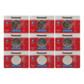 CR 2025 Panasonic 3v Lithium Watch Batteries (9 pieces)
