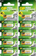 10 PCS FRESH GP A23 23A/A23/E23A/GP23A/MN21 12V Alkaline Battery FRESH EXP 2021