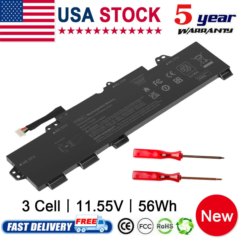 TT03XL 933322-855 Li-Ion Battery For HP EliteBook 755 850 G5 ZBook 15U G5 56Wh