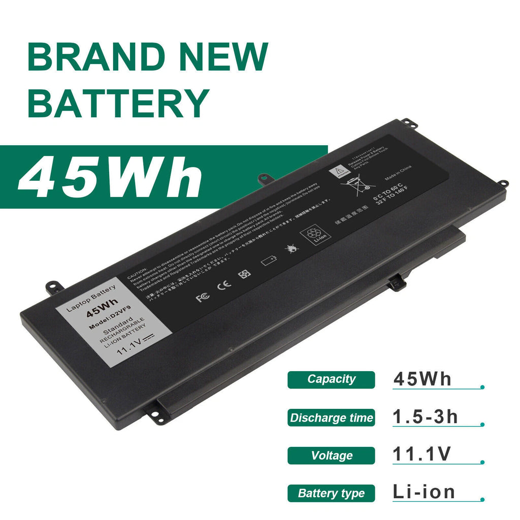 D2VF9 DELL Laptop Battery For Dell Inspiron 15 7000 7547 7548 0PXR51 PXR51 V5459