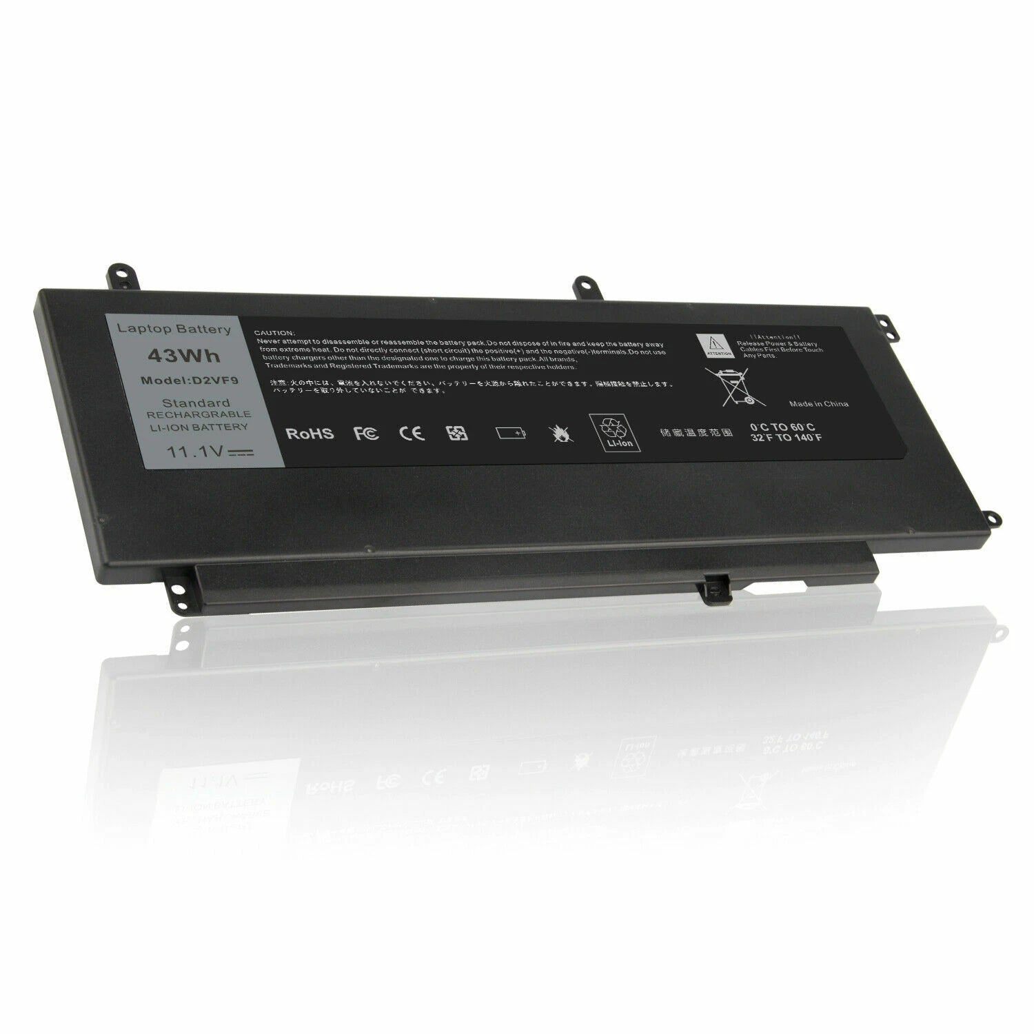 Battery For Dell Inspiron 15 7000 Series 15-7547 15-7548 V5459 D2VF9 14-5459