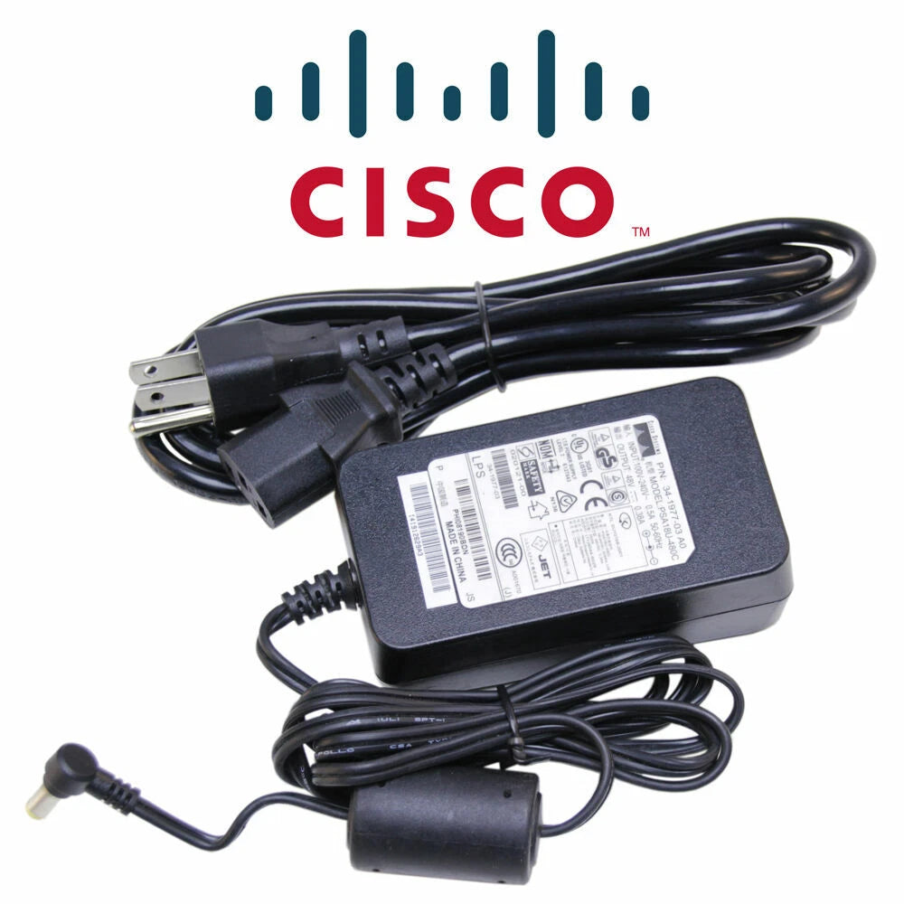 NEW Genuine Cisco AC Adapter 48V 0.38A 18W ADP-18PB Power Charger