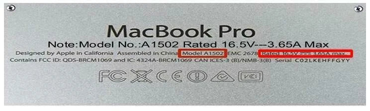 85W Charger Power Cord AC Adapter For Apple MacBook Pro 11" 13" 15" 17"