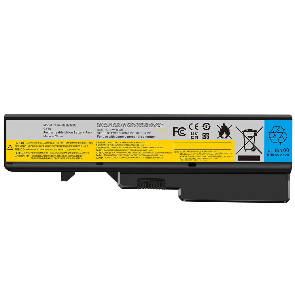 L09M6Y02 Battery for Lenovo G460 G560 B470 B570 V360 V570 G575 IdeaPad Z560 Z565