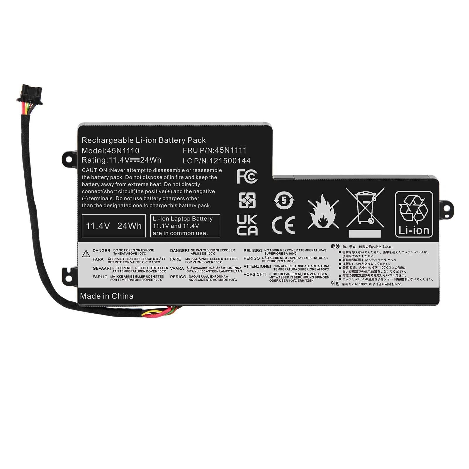 45N1112 45N1113 Laptop Battery for Lenovo ThinkPad X240 X250 X260 X270 S440 S540