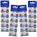 (LOT 40) PCS LR1130 AG10 389A Alkaline Button Cell Watch Battery 1.5V BRAND NEW
