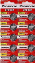 20 x SUPER FRESH Panasonic ECR2032 CR2032 Lithium Battery 3V Coin Cell Exp. 2028