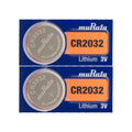 2 SONY Replaced By Murata CR2032 3V Lithium Coin Battery FRESHLY NEW- USA Seller