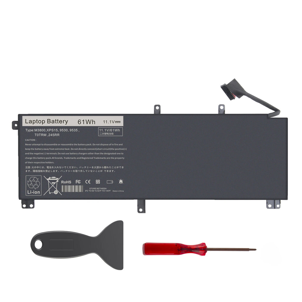 Replace Battery For Dell XPS 15 9530 Precision M3800 T0TRM TOTRM H76MV 7D1WJ