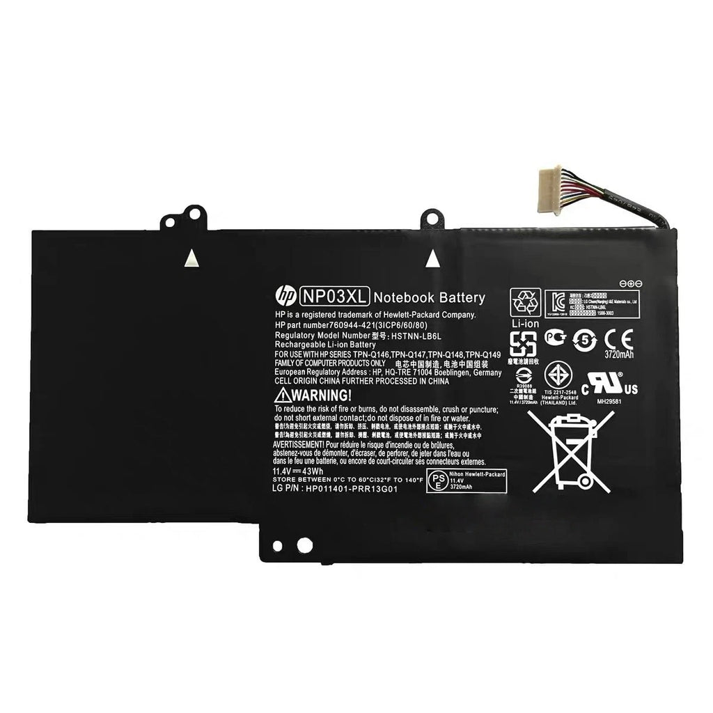 Genuine NP03XL Battery for HP Envy X360 15-U011DX 15-U010DX 15-U110DX 15T-U100