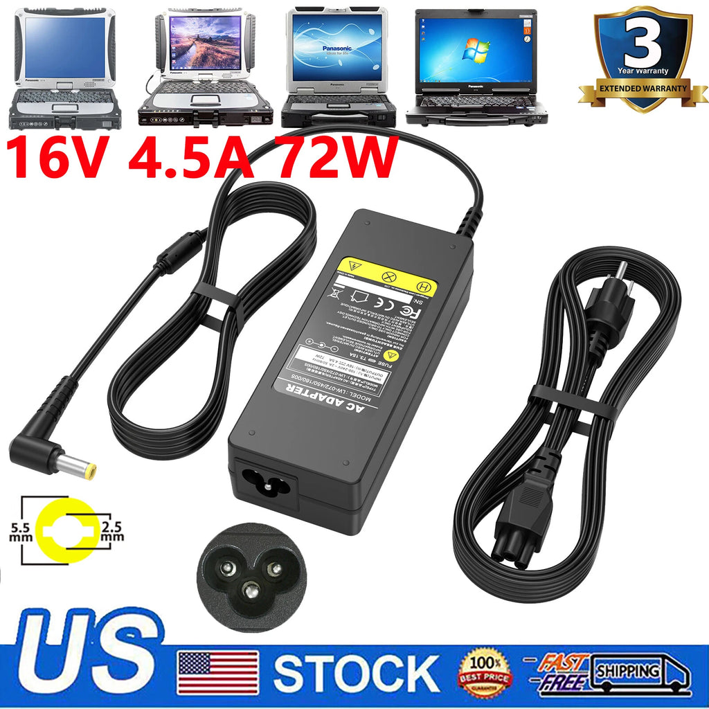 AC Adapter For Panasonic ToughBook CF-18 CF-19 CF-29 CF-30 CF-73 Battery Charger