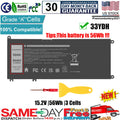 33YDH Battery For Dell Latitude 3380 3480 3490 3580 3590 Inspiron 7577 7586 56Wh