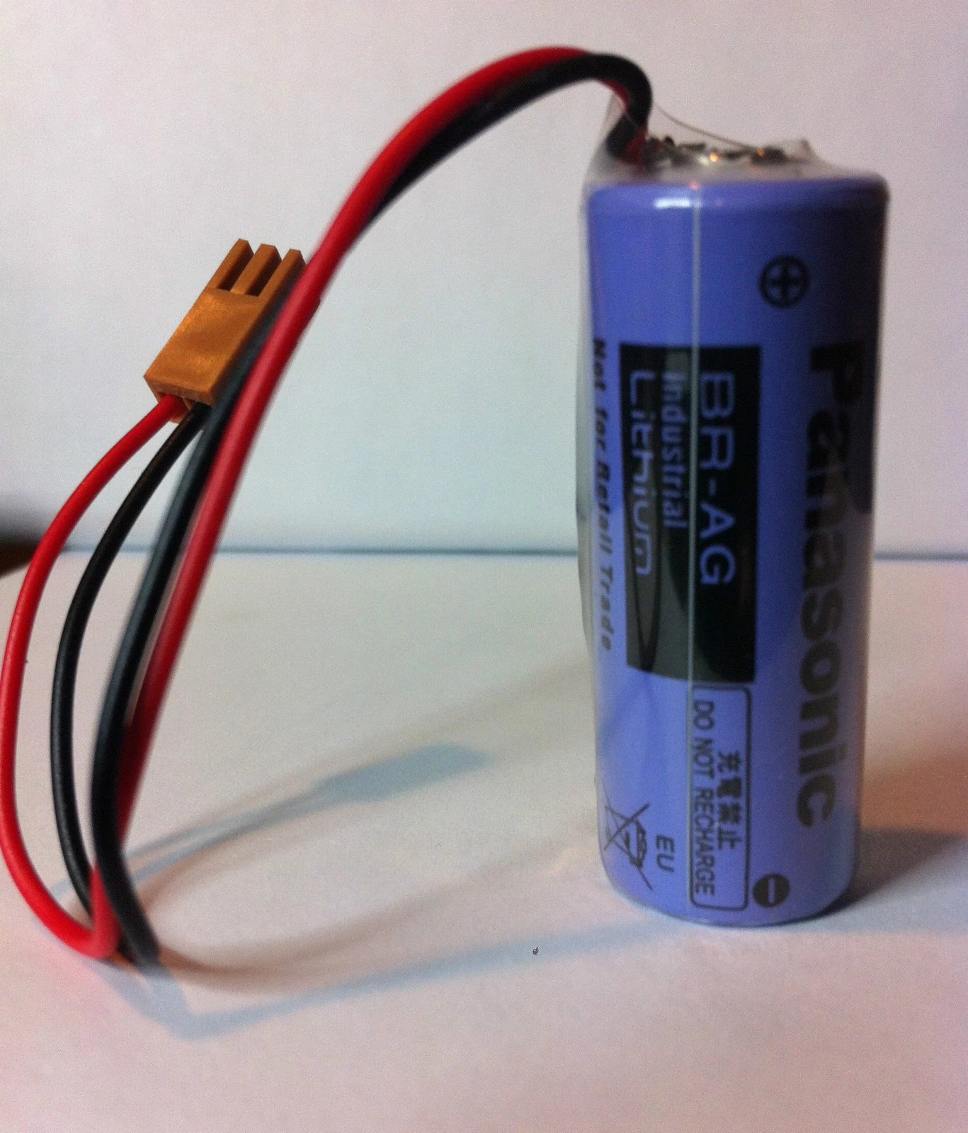 Brand New PANASONIC BR-AG 3V 2200 mAh Lithium Battery, with Plug