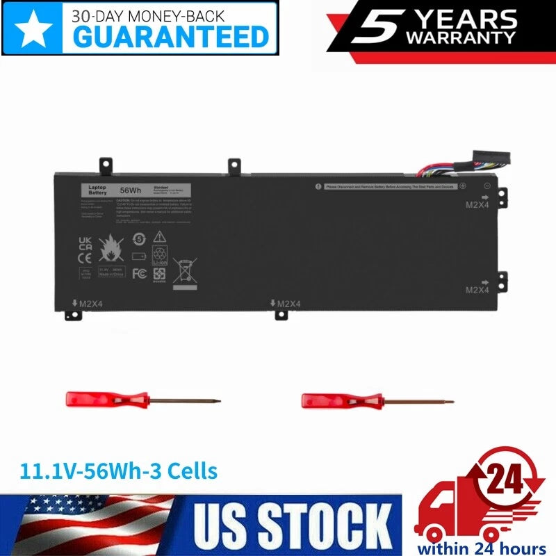 H5H20 Battery For Dell Precision 5510 5520 5530 5540 XPS 15 9560 9550 9570 CP6DF