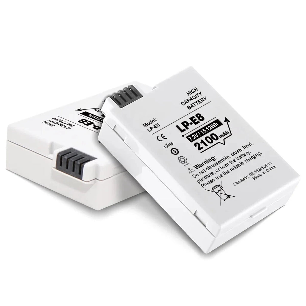 Replacement LP-E8 Battery for Canon EOS Cameras