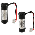 2 Computer Batteries For Mitsubishi E-20GM Controller, LS14500-MF, F Series