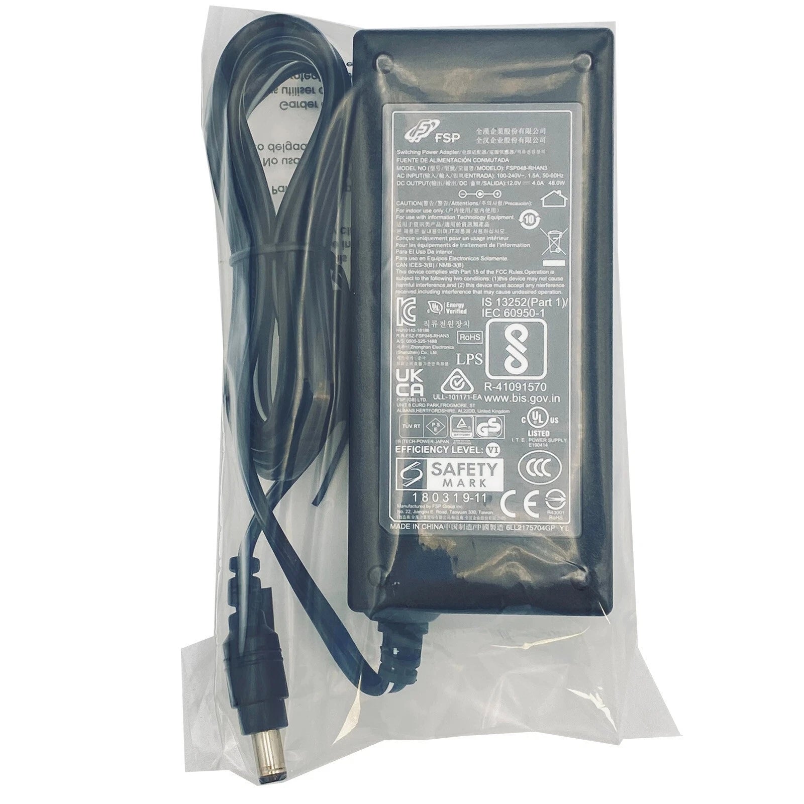 NEW Original FSP FSP048-RHAN3 Switching Adapter 12V 4A 48W Power Supply 5.5mm