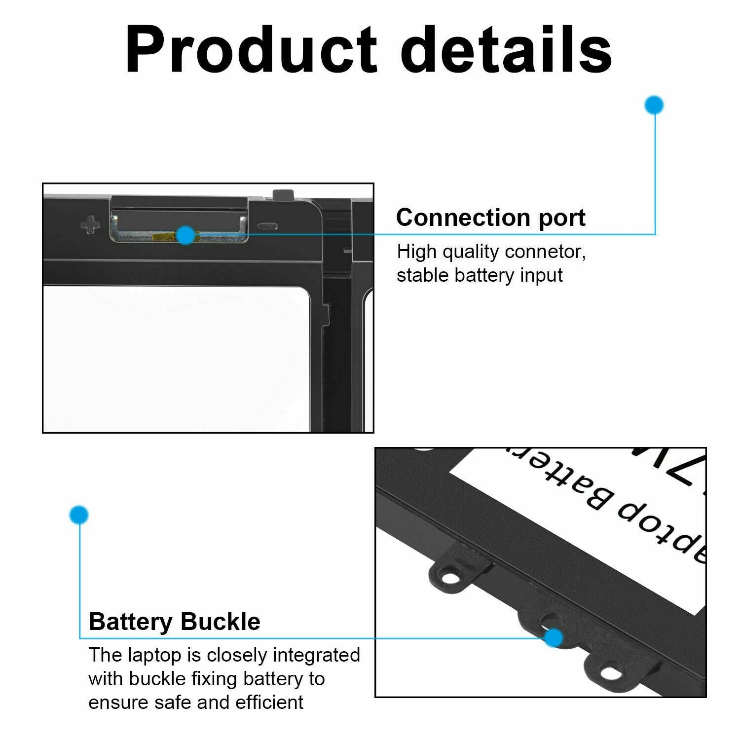 ?NGGX5 Battery For Dell Latitude E5270 E5470 E5570 Precision M3510 JY8D6 954DF